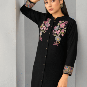 Naurad Noir Embroider Kurti